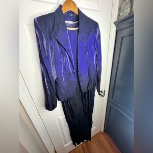 Patra 10 Purple Mother of Bride/Groom Wedding Formal Evening Dress & Jacket M